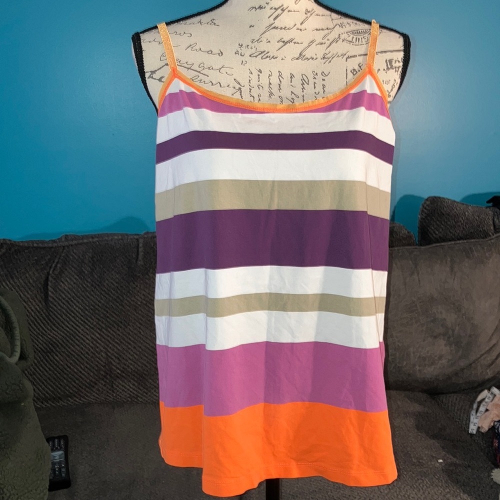 🎉4 for $20 Lane Bryant Pretty & Perfect Cotton Stretch Cami, Size 16
